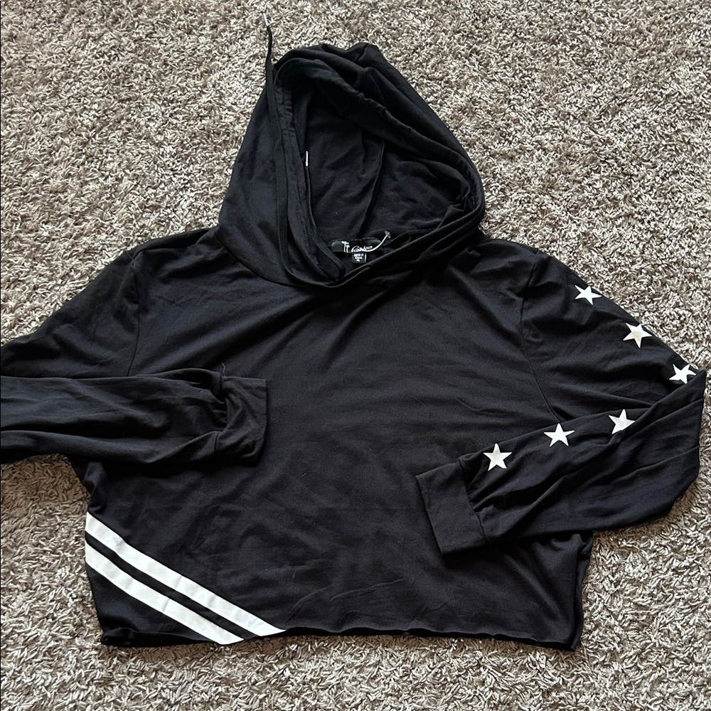 Rainbow Crop Hoodie